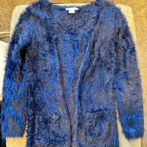 Glamorous Blue Fury Sweater NWOTs